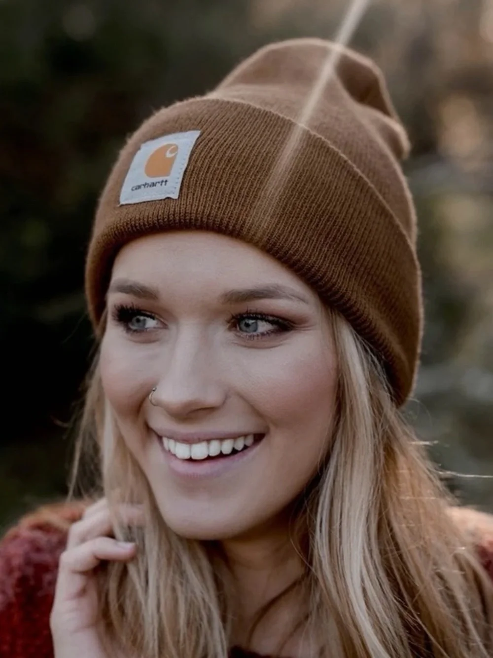 Carhartt Brown Knit Watch Cap